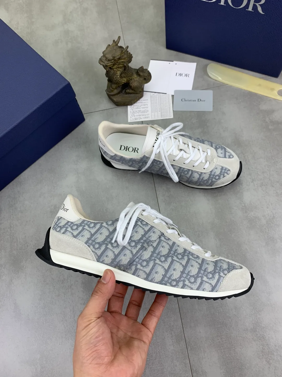 Men's Men's Shoes💰P420💰[New Style]🆘[Dior] 2025 Dior Original Lace-up Low-top Men's Shoes Classic casual shoes 🔥This model is the official flagship model with high quality and made by famous original designers. It is made of high-quality cowhide with original materials➕comfortable and breathable mesh lining➕pigskin insole. The perfect last shape and generous and fashionable design have attracted many consumers and are suitable for drivers to drive🚗. What you want is the best quality in the market. Color: 8️⃣Color Code number: 38--44 (45 46 customized)